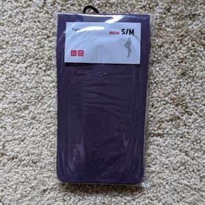 NWT Uniqlo Purple Tights